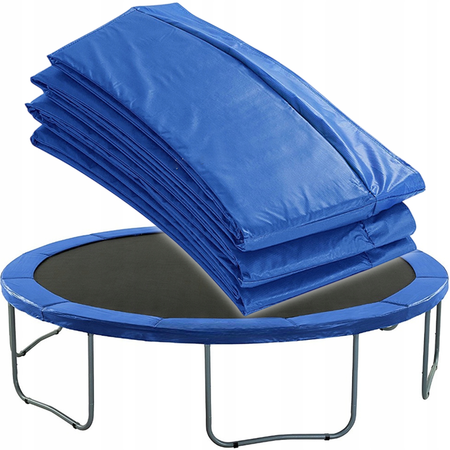 OCHRANNÁ PODLOŽKA NA PRUŽINY TRAMPOLÍN 3,6 m, 366 – 374 cm, PVC POVRCH, HRUBÁ PENA